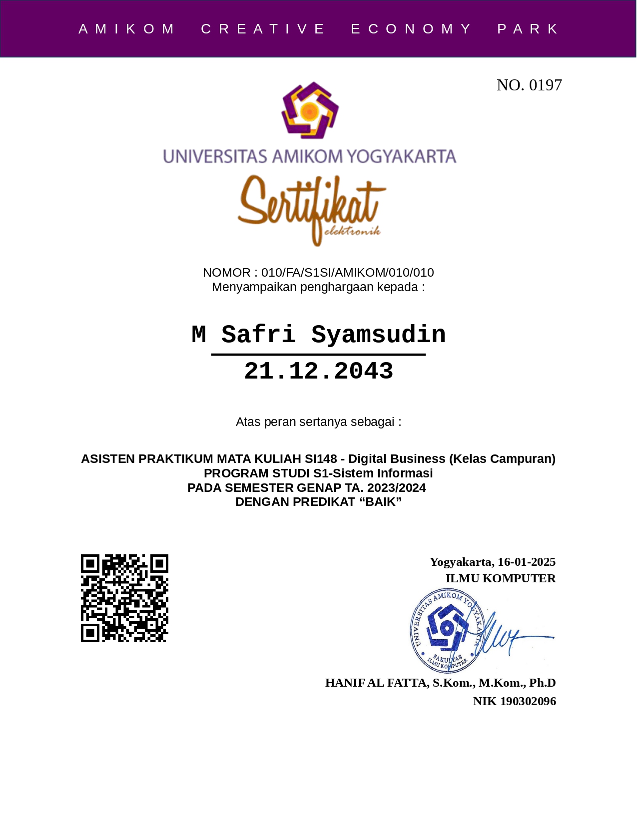 Sertifikat