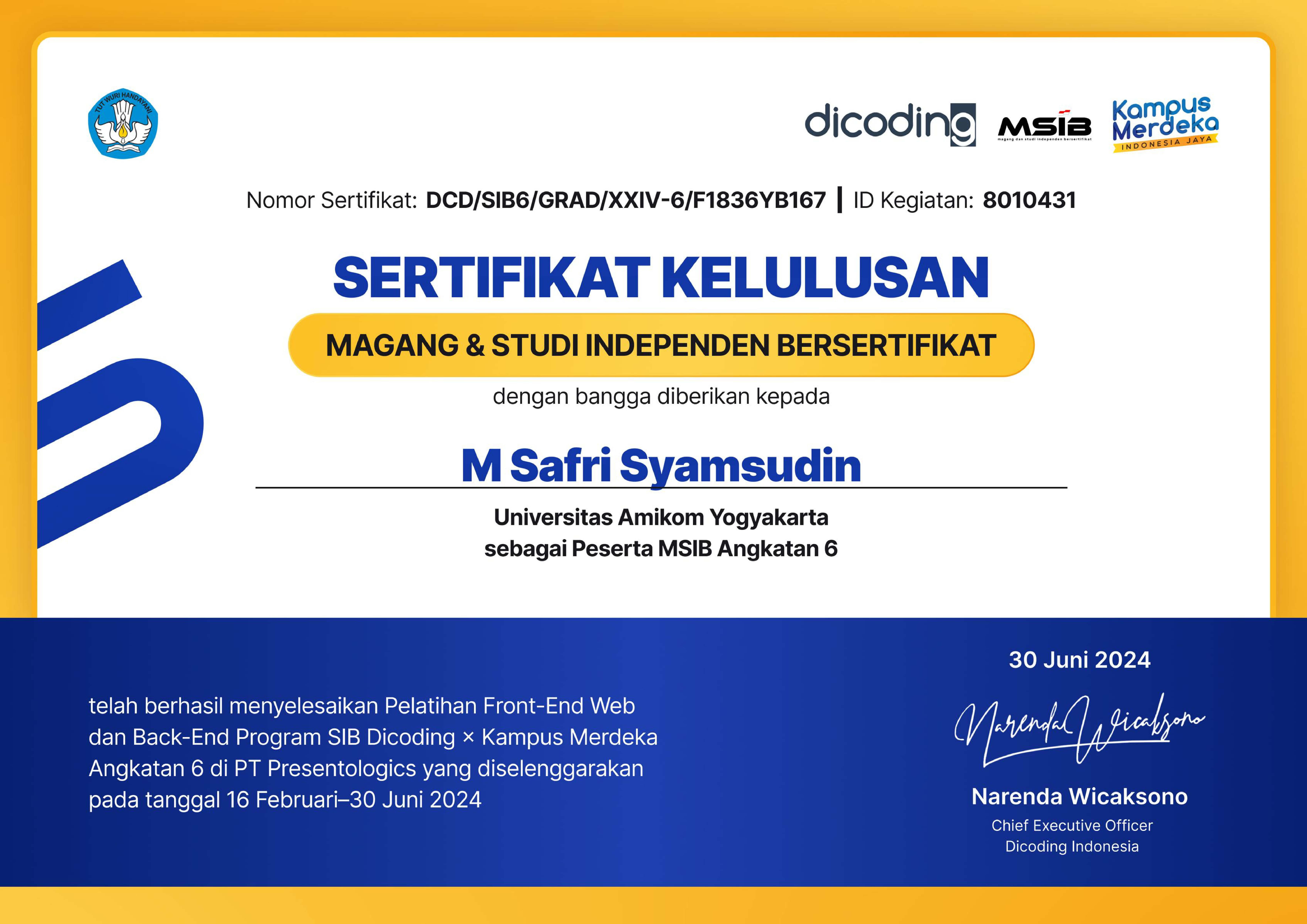 Sertifikat